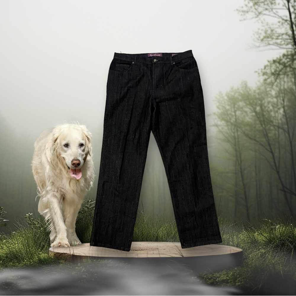 Gloria Vanderbilt Amanda High Rise Straight Leg Jeans